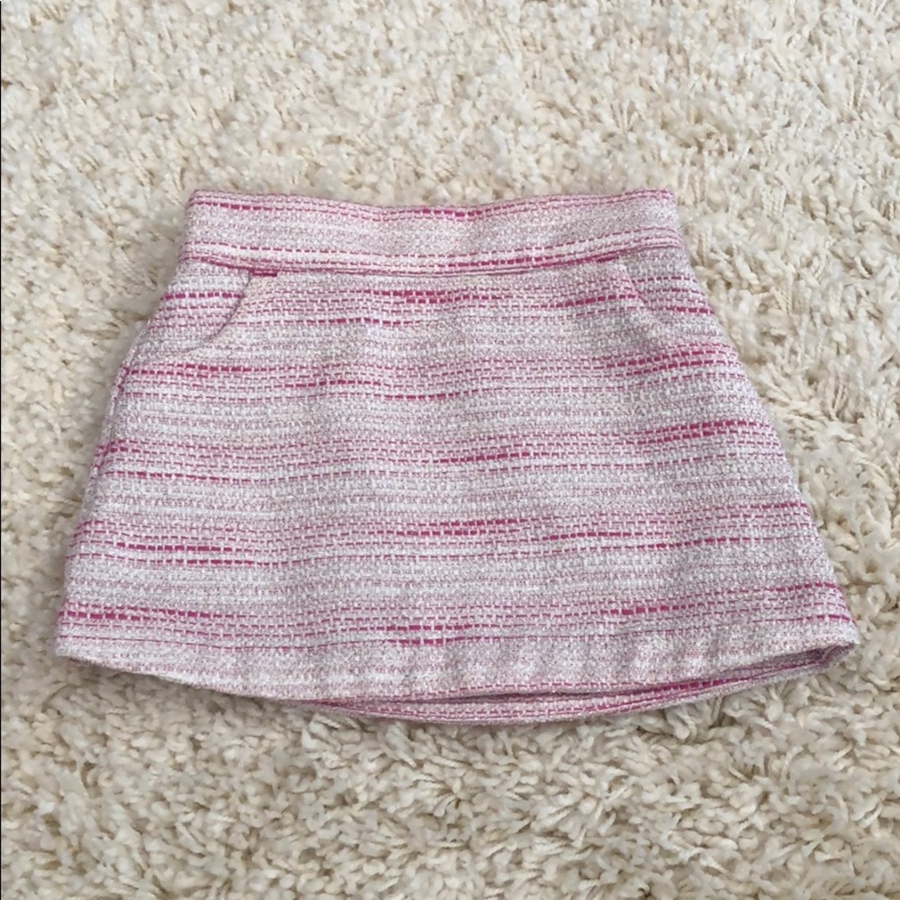 Janie and Jack Baby Girl Tweed Skirt, 6-12 M
